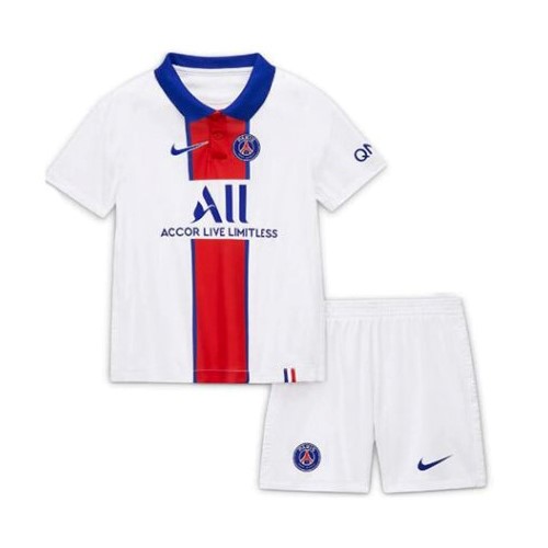 Camiseta Paris Saint Germain 2ª Niños 2020-2021 Blanco